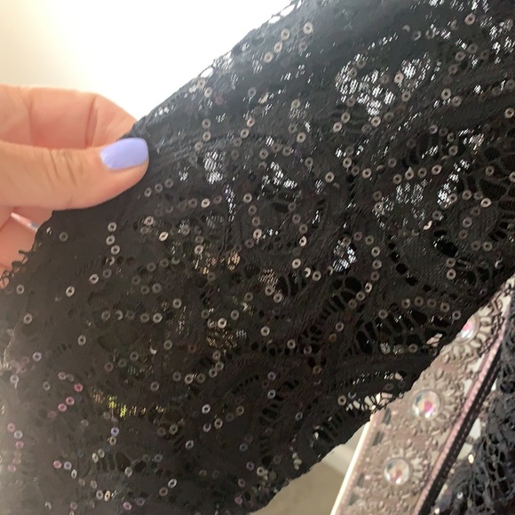 Ralph Lauren Dress, lace and sequins - Picture 2 of 4